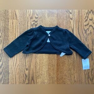 NWT - Carter’s Metallic Bolero